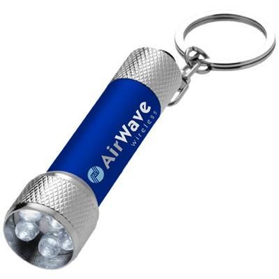 DRACO LED KEYRING CHAIN LIGHT in Blue-silver