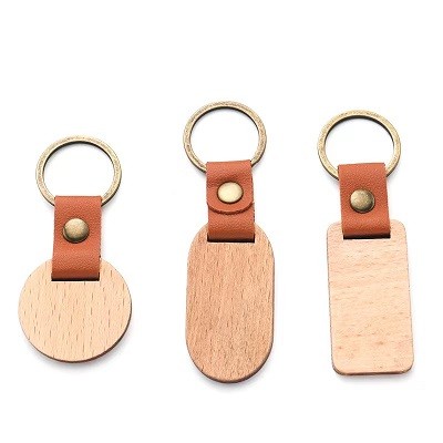 ECO WOOD KEYRING
