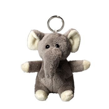 ELEPHANT PLUSH KEYRING