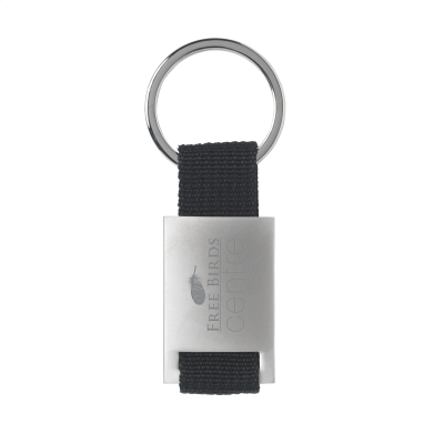 ELOY KEYRING in Black