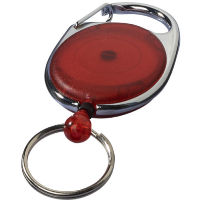 GERLOS ROLLER CLIP KEYRING CHAIN in Red