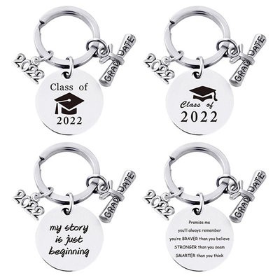 GRADUATION SEASON KEYRING CHAIN - ROUND
