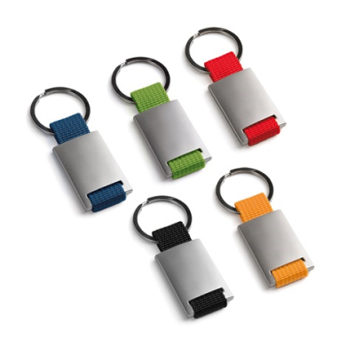 GRIPITCH METAL AND WEBBING KEYRING