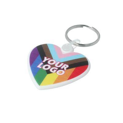 HEART SHAPE FUNKYS KEYRING