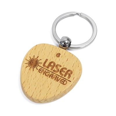 HEART WOOD KEYRING