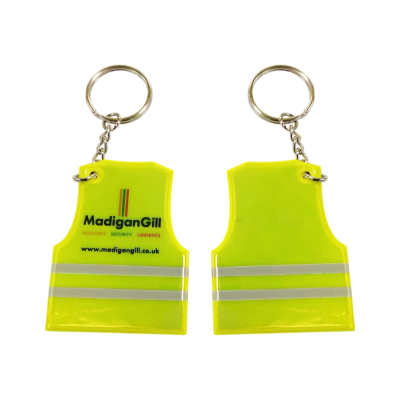 HI VIS VEST REFLECTIVE KEYRING