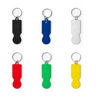 HORNET ALUMINIUM EURO COIN KEYRING