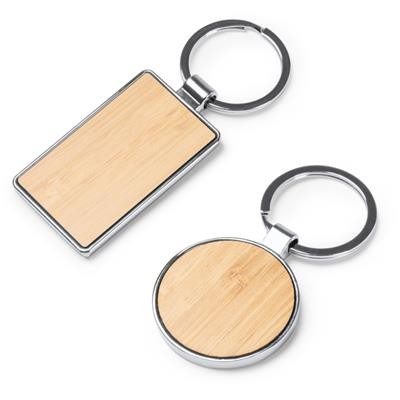KARBY WOODEN KEYRING