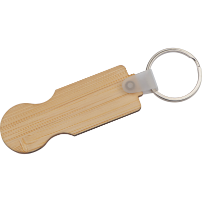 KEYRING CHAIN GOTHENBURG in Beige 