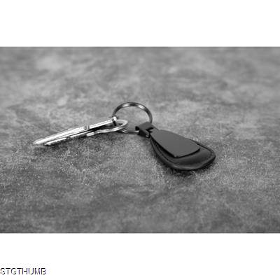 KEYRING FOB CARDIFF OVAL