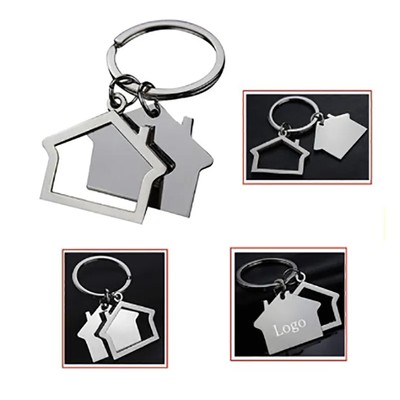 KIRSITE HOUSE SHAPE KEYRING CHAIN