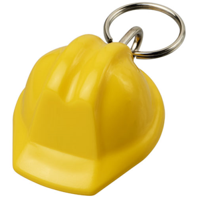 KOLT HARD HAT-SHAPED RECYCLED KEYRING CHAIN