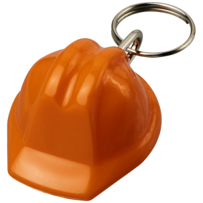 KOLT HARD HAT-SHAPED RECYCLED KEYRING CHAIN