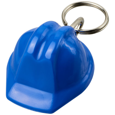 KOLT HARD HAT-SHAPED RECYCLED KEYRING CHAIN - PROMOTIONAL CORPORATE GIFT