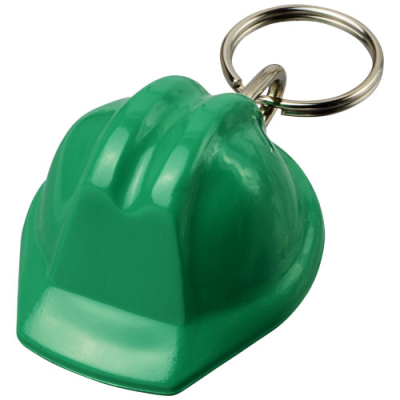 KOLT HARD HAT-SHAPED RECYCLED KEYRING CHAIN
