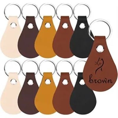LEATHER KEY TAGS
