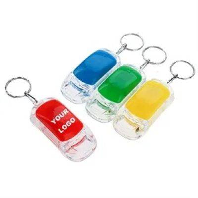 LED MINI CAR KEYRING CHAIN