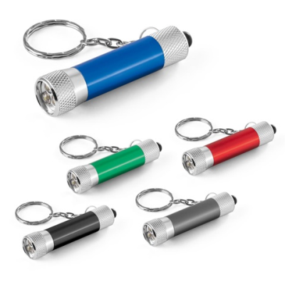 LERGAN ALUMINIUM METAL TORCH KEYRING