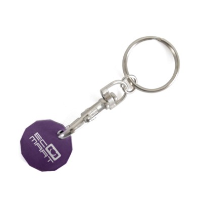 LINTON TROLLY COIN in Purple