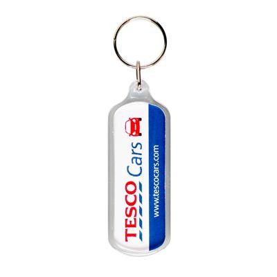 LOZENGE SHAPE KEYRING