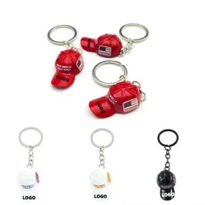MAGA & TRUMP APPAREL KEYRING CHAIN