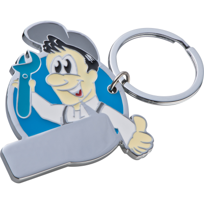 MANIKIN KEYRING in Turquoise