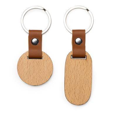 MARBEL WOODEN KEYRING
