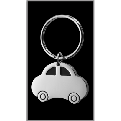 METAL CAR KEYRING in Silver
