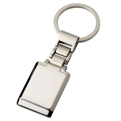 METAL KEYRING in Shiny & Matt Silver