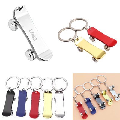 MINI SPORTS SCOOTER KEYRING CHAIN DECORATION