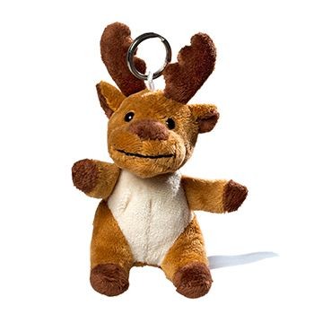 MOOSE PLUSH KEYRING