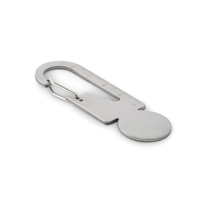 MULTIFUNCTION KEYRING TOKEN in Silver