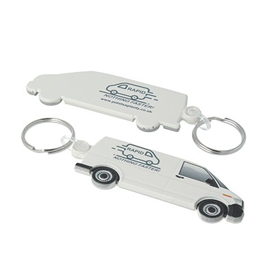 PANEL VAN SHAPE FUNKEYS KEYRING