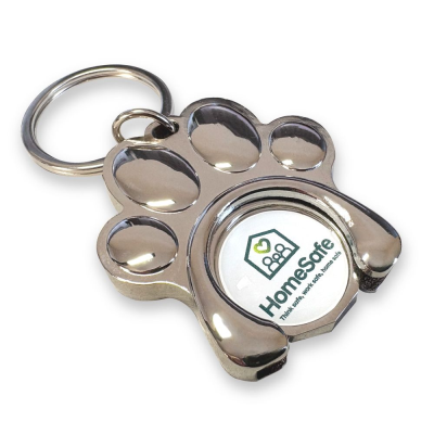 PAW SHAPE TROLLEY COIN HOLDER (UK STOCK)