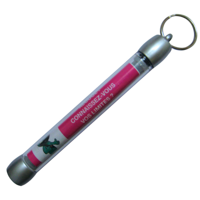 PLASTIC BANNER KEYRINGS