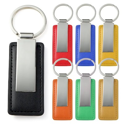 PU LEATHER KEYRING CHAIN