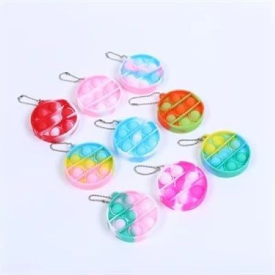 PUSH POPPING BUBBLE KEYRING CHAIN - PROMOTIONAL CORPORATE GIFT