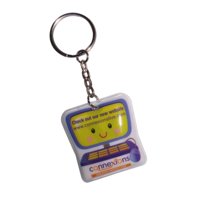 PVC TORCH KEYRINGS
