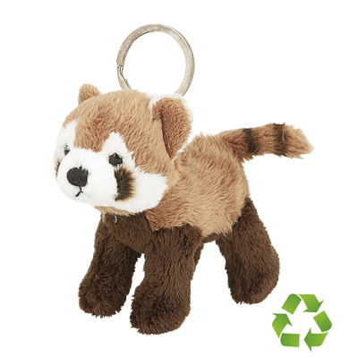 RED PANDA KEYRING RECYCLED