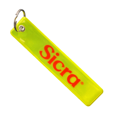 REFLECTIVE REMOVE BEFORE FLIGHT KEYRING