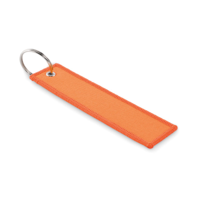 REMOVE BEFORE FLIGHT KEYRING in Orange