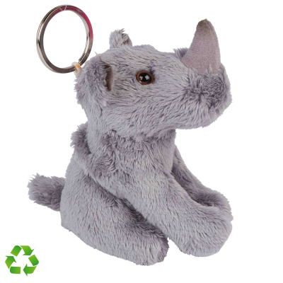 RHINO KEYRING RECYCLED