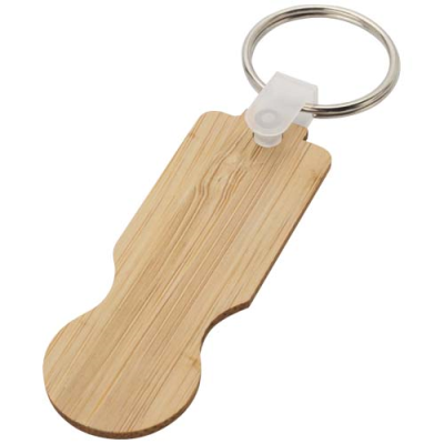 RONAN BAMBOO TROLLEY KEYRING CHAIN
