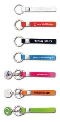 SILICON STRAP KEYRING