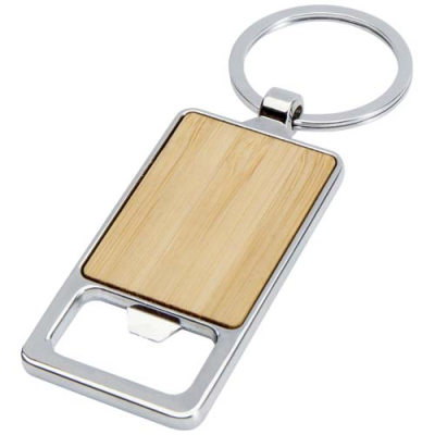 SNAPPER BAMBOO KEYRING CHAIN with Bottle Opener