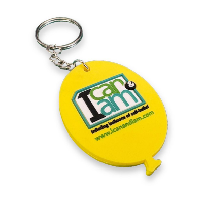 SOFT PVC KEYRING (60MM)