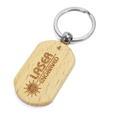 STADIUM WOOD KEYRING