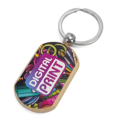 STADIUM WOOD KEYRING
