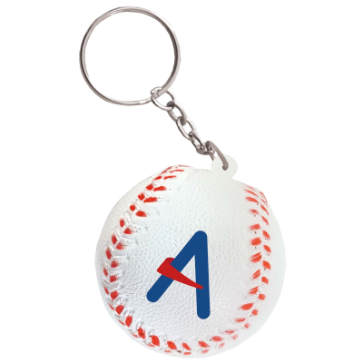STRESS BASEBALL KEYRING