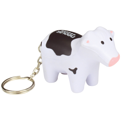 STRESS COW KEYRING *